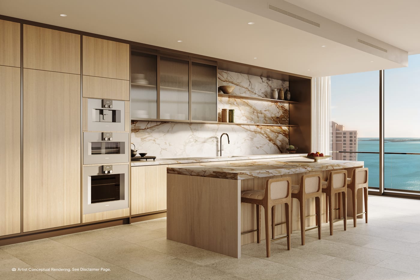 North Tower residence kitchen