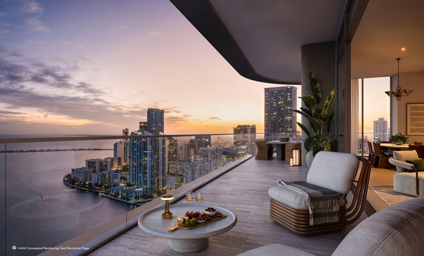 North Tower residence terrace