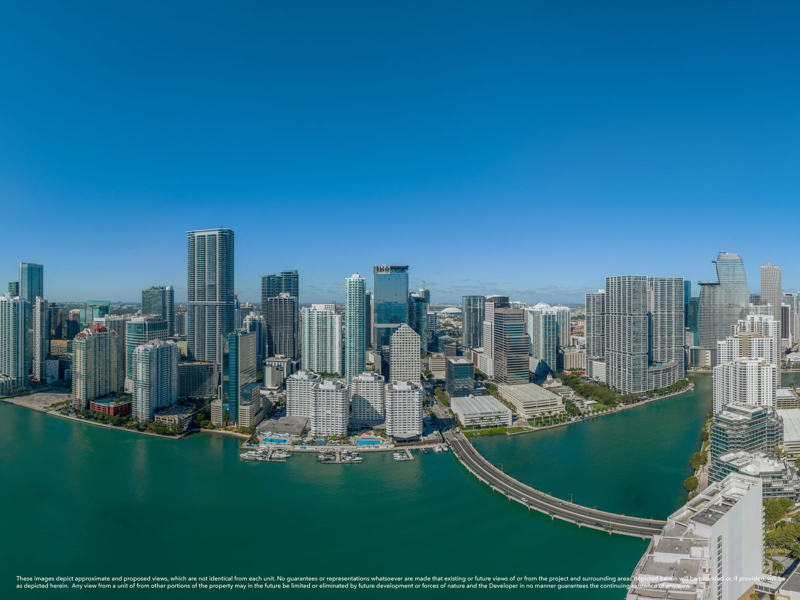 Floor 40 day view, South Tower residence