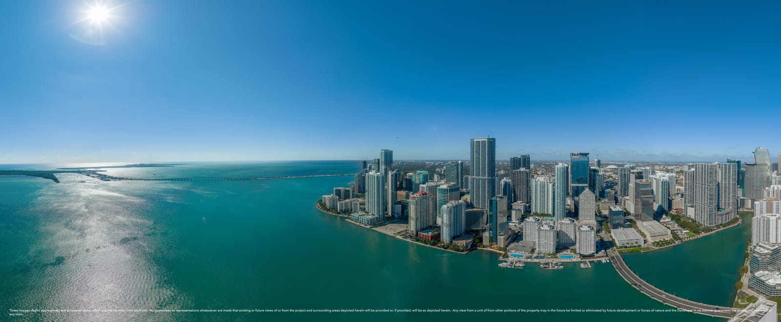 Floor 53 day view, South Tower residence
