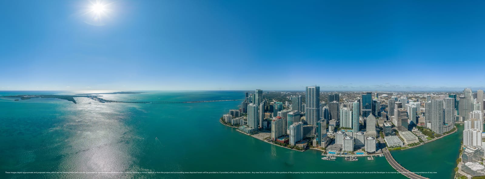 Floor 63 day view, South Tower residence