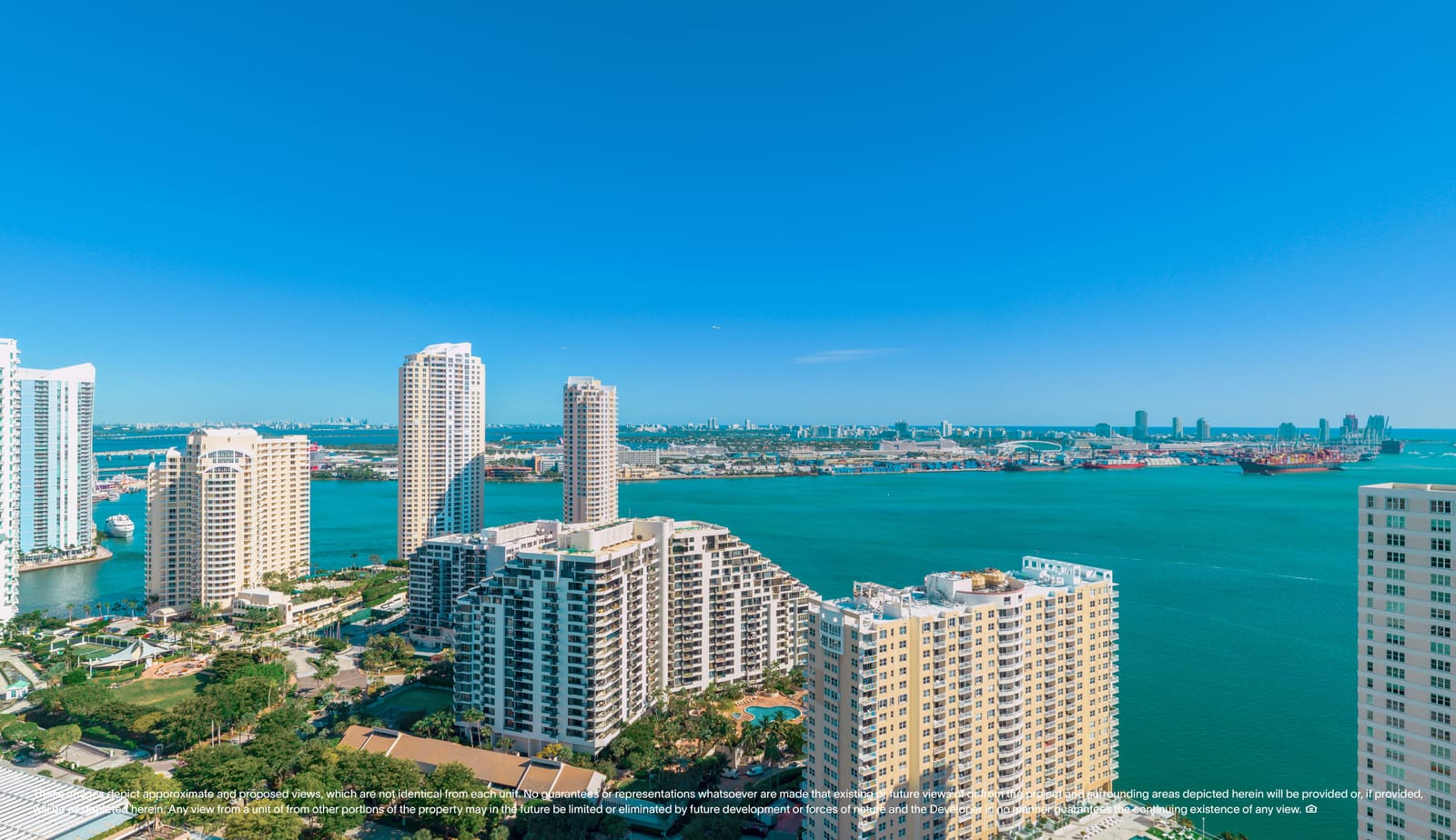 Floor 26 day view, North Tower Private Residence